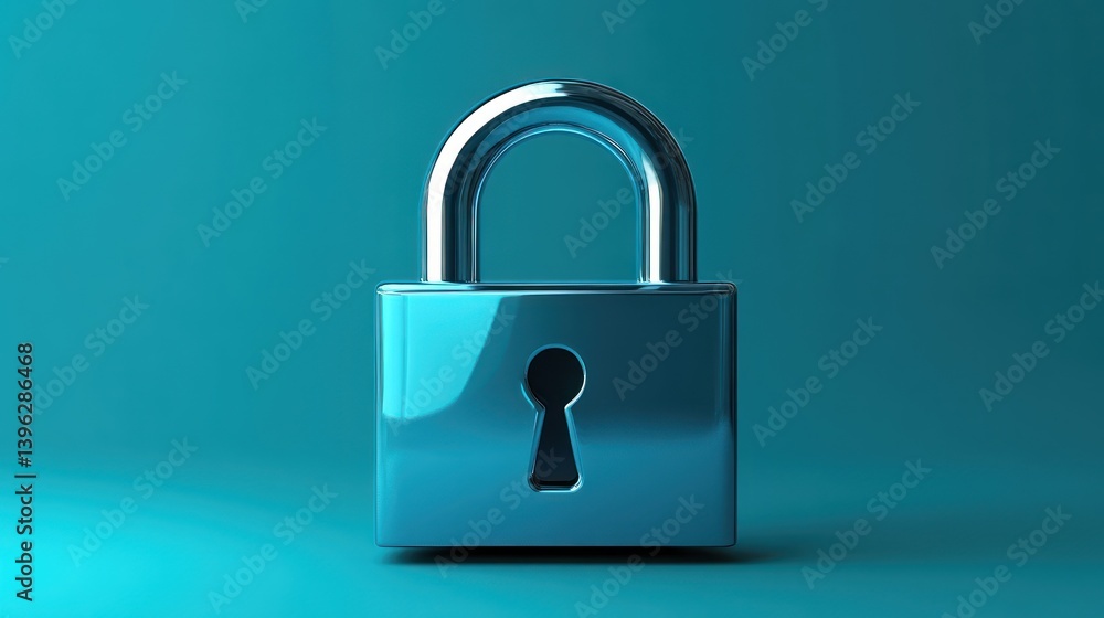 Secure Lock Icon Digital Protection and Safety Symbol for Cybersecurity Privacy and Data Sec Secure Lock Icon Digital Protection and Safety Symbol for Cybersecurity Privacy and Data Sec