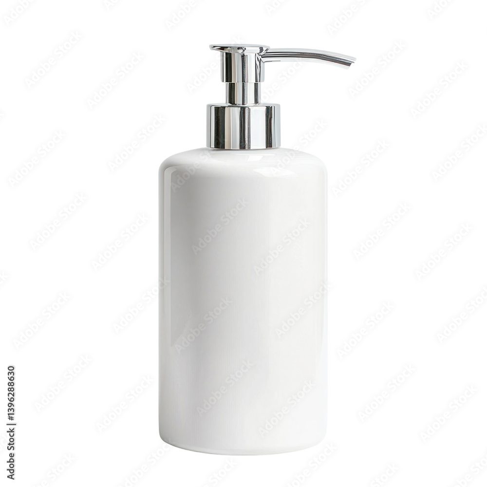 Elegant sanitary ware soap dispenser cutout background modern bathroom decor clean aesthetic stylish viewpoint Elegant sanitary ware soap dispenser cutout background modern bathroom decor clean aesthetic stylish viewpoint
