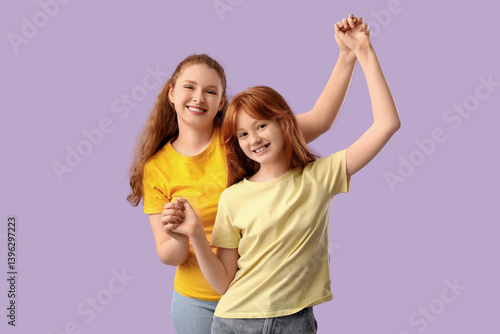 Beautiful young woman with ...