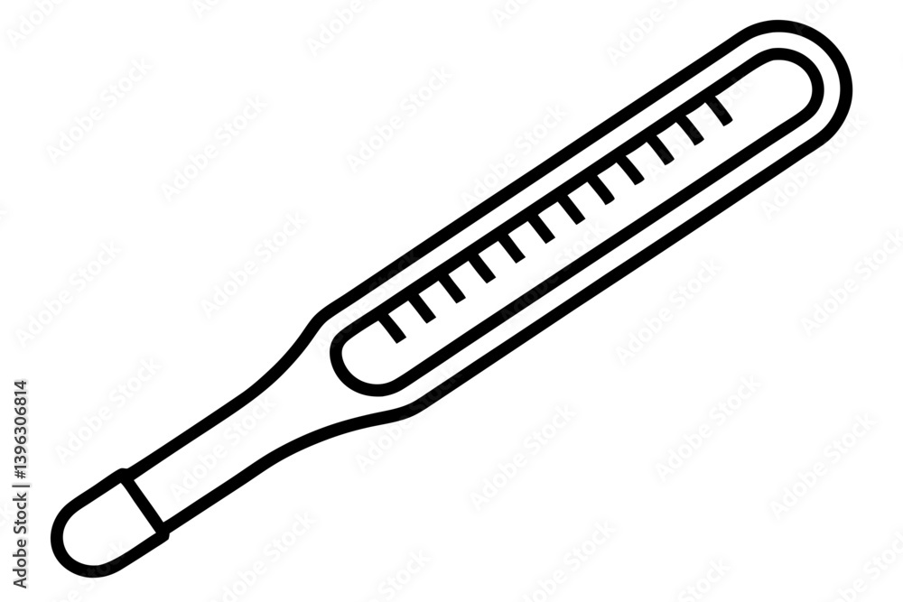 digital thermometer silhouette vector digital thermometer silhouette vector