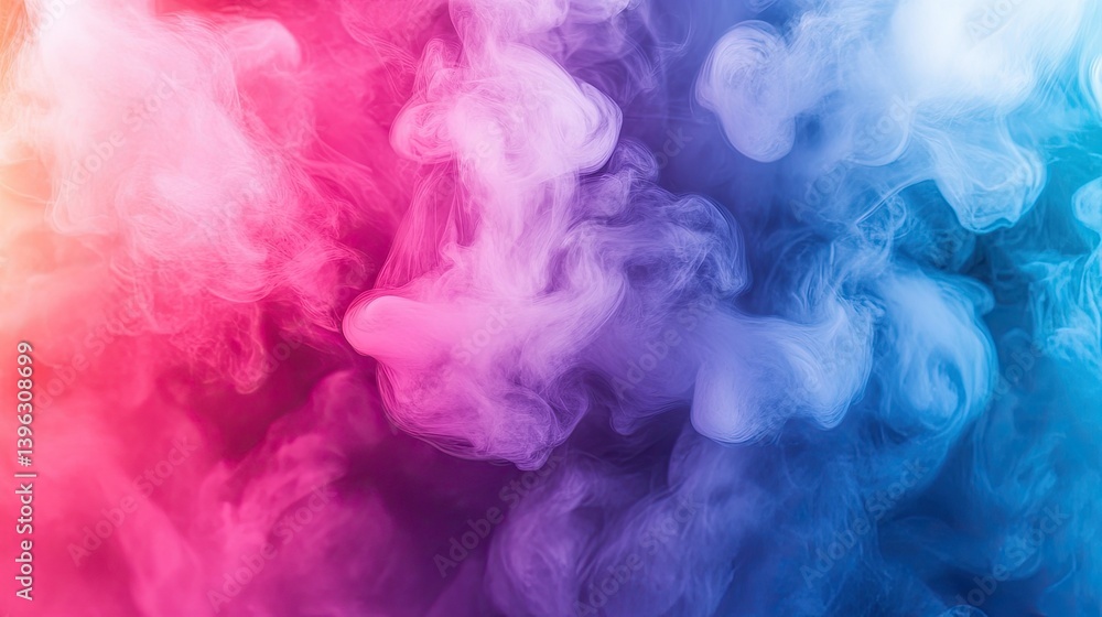 Fototapeta premium Abstract swirling rainbow gradient, fluid and smooth texture, dynamic flow of bright colors, artistic and creative design
