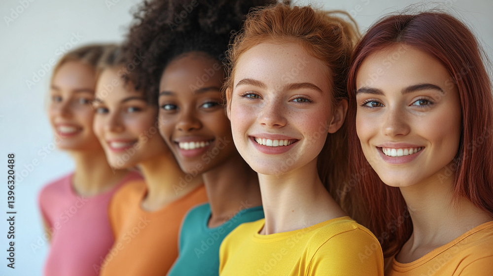Collage of diverse smiling young people from various ethnic backgrounds, symbolizing unity, inclusion, global community, and human connection in a modern digital society.
Collage of diverse smiling young people from various ethnic backgrounds, symbolizing unity, inclusion, global community, and human connection in a modern digital society.