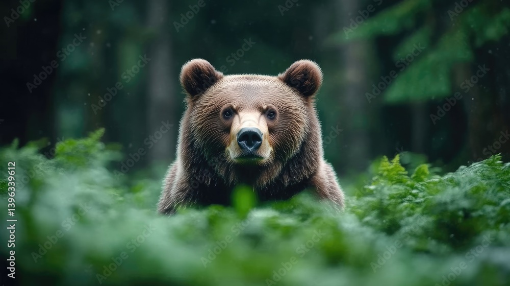 Fototapeta premium Bear in Forest