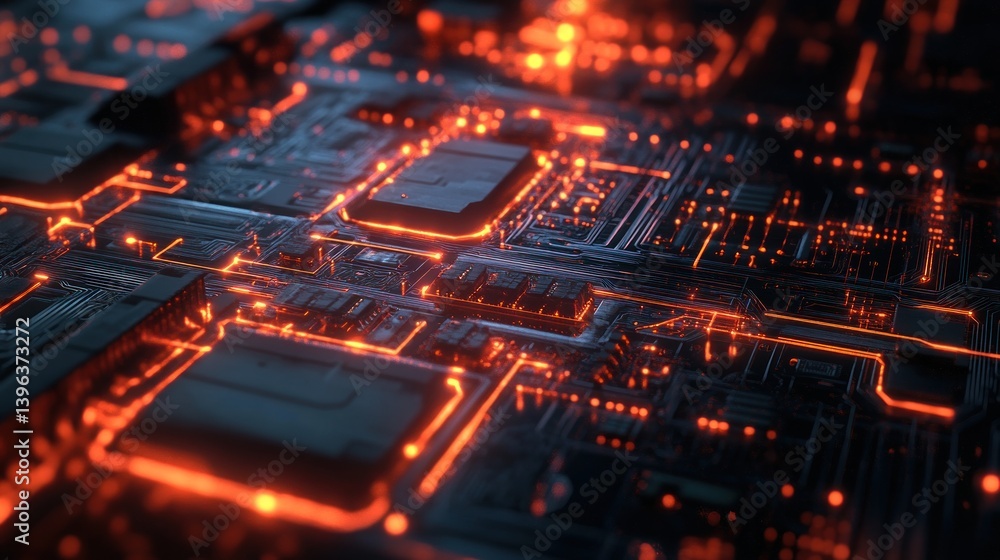 A futuristic circuit board glowing with sentient energy, --ar 16:9 --v 6.1 Job ID: 5701ed43-3ab6-48ed-b33c-7288b8aedf60 A futuristic circuit board glowing with sentient energy, --ar 16:9 --v 6.1 Job ID: 5701ed43-3ab6-48ed-b33c-7288b8aedf60
