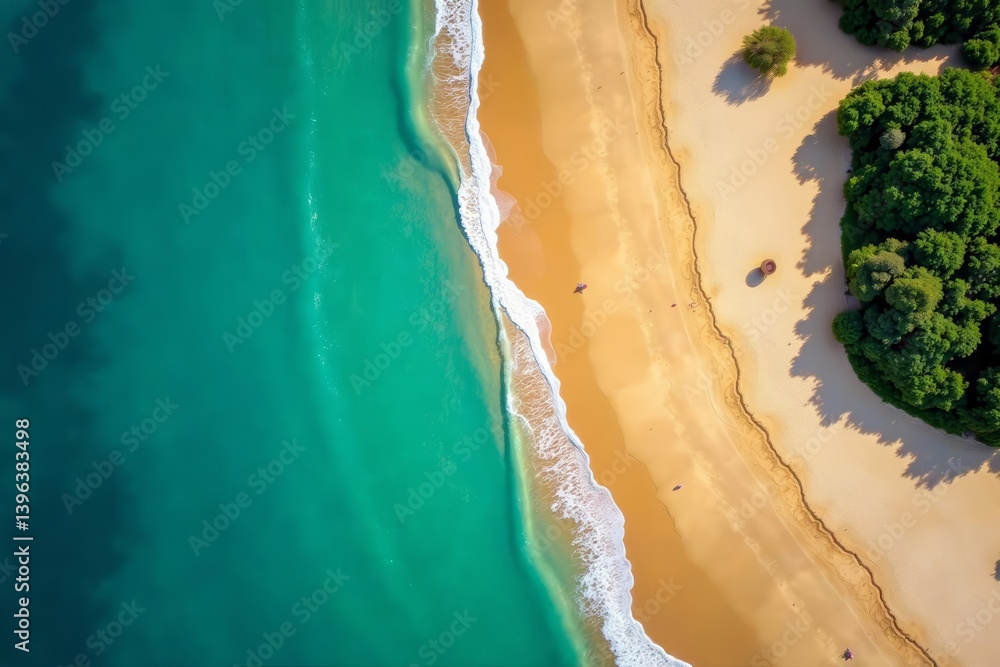 Aerial view of Sotavento de Jandia beach with turquoise waters and sandy shore, Playa de Sotavento, Drone, Water Aerial view of Sotavento de Jandia beach with turquoise waters and sandy shore, Playa de Sotavento, Drone, Water