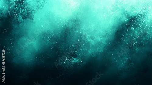 Obraz na płótnie Blue-green water with gentle ripples and light reflections creates a calming gradient effect. The dark teal sea surface evokes a serene atmosphere, offering a peaceful backdrop for design.
w salonie