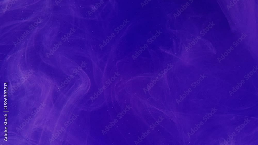Ink floating. Paint water. Defocused purple color gradient glowing dust texture vapor wave flow motion abstract art background. Ink floating. Paint water. Defocused purple color gradient glowing dust texture vapor wave flow motion abstract art background.