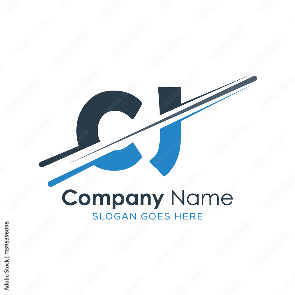 initial monogram logo with letter style design initial monogram logo with letter style design