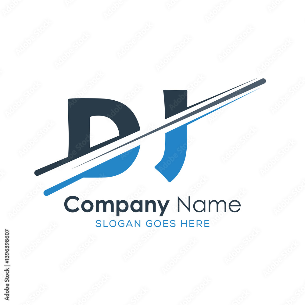 initial monogram logo with letter style design initial monogram logo with letter style design