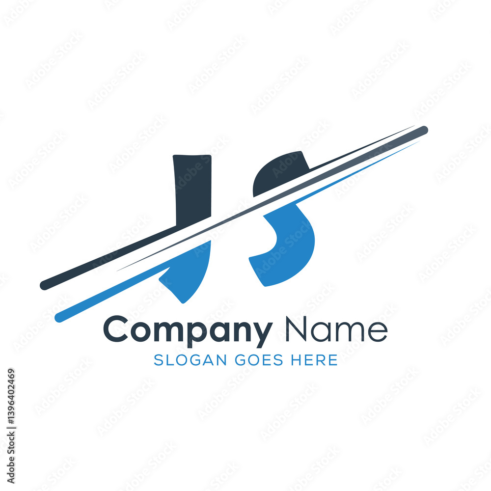 initial monogram logo with letter style design initial monogram logo with letter style design