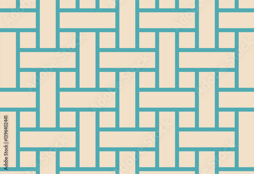 Seamless pattern with geometric ornament. Repeating abstract background.