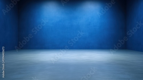 Empty Blue Room, Studio Space