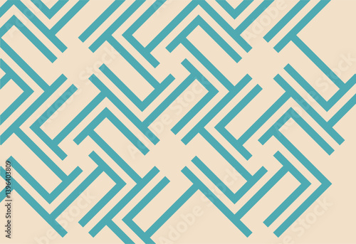 Seamless geometric pattern with rhombuses. Vector illustration.
