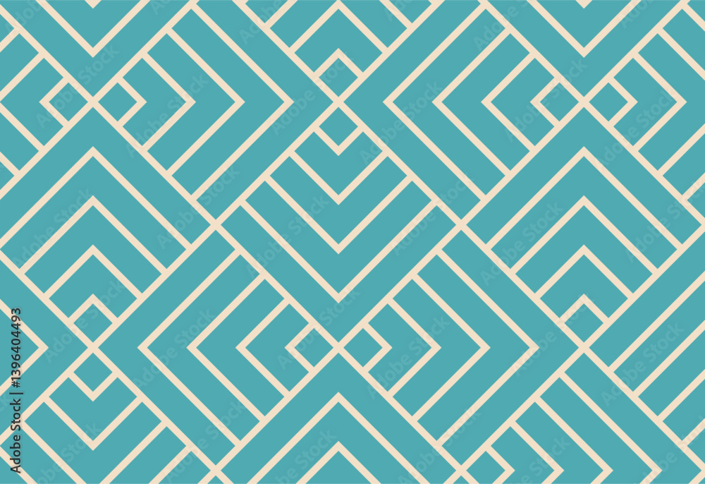 Seamless pattern with geometric ornament. Abstract background. Vector art. Seamless pattern with geometric ornament. Abstract background. Vector art.