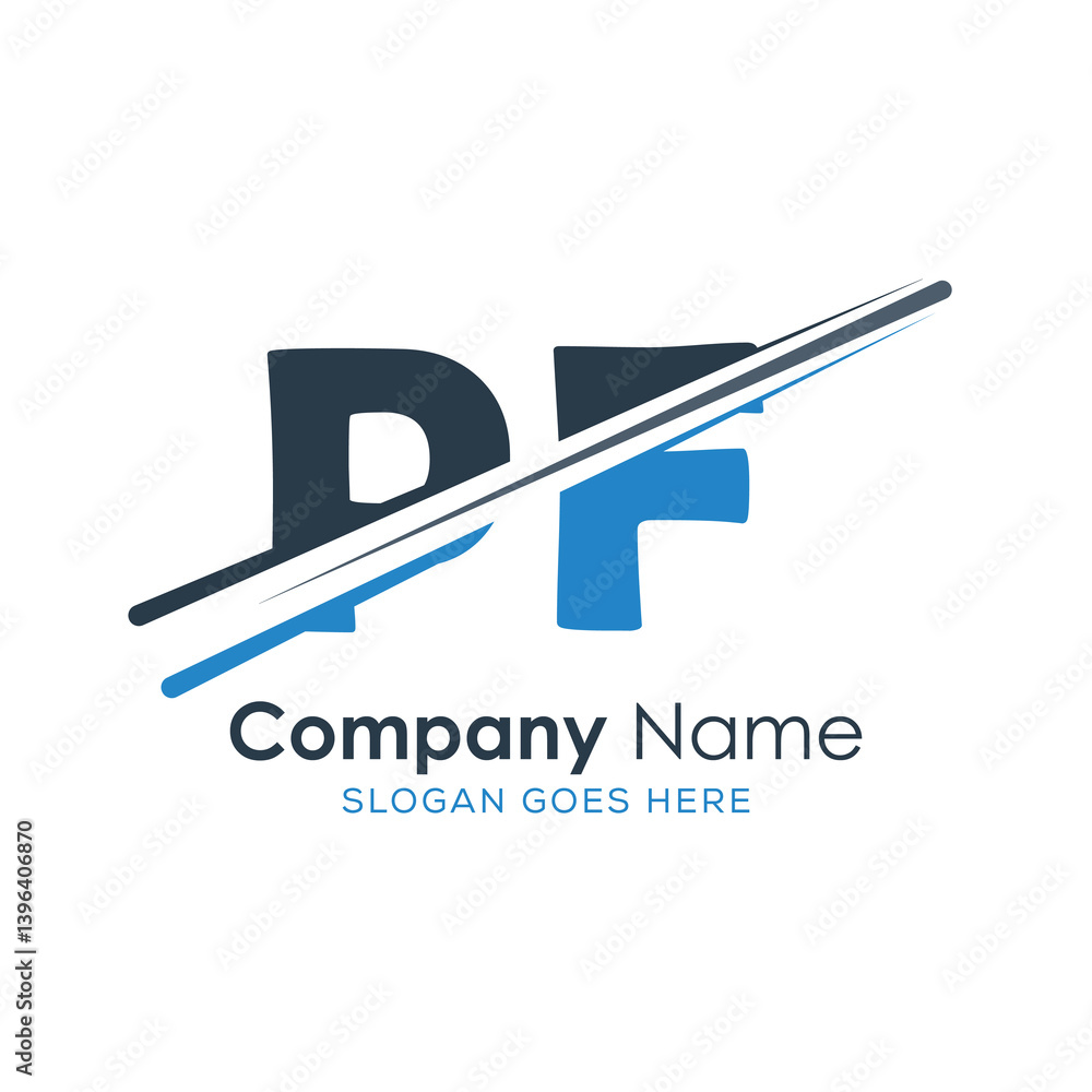 initial monogram logo with letter style design initial monogram logo with letter style design