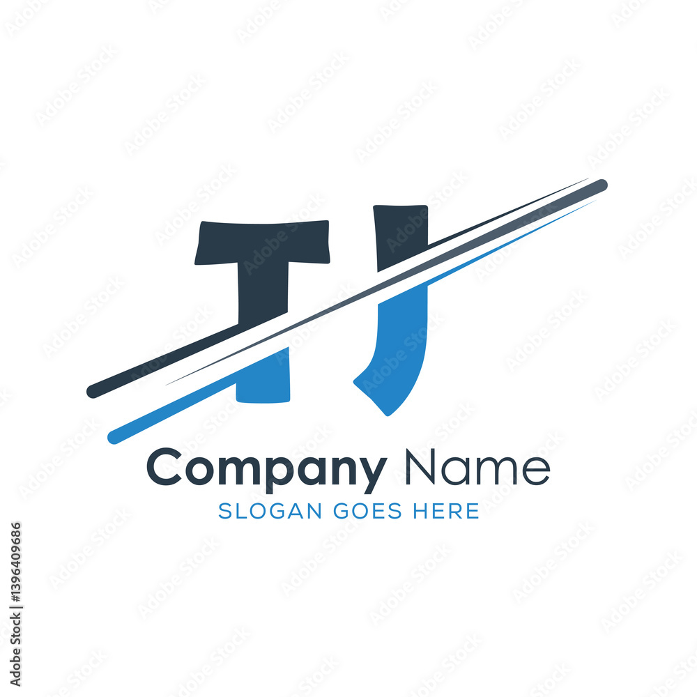 initial monogram logo with letter style design initial monogram logo with letter style design
