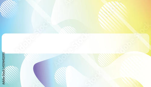 Fluid shapes composition with Abstract Wavy Background with Lines, Circle. For Business Presentation Wallpaper, Flyer, Cover, Landing Page. Vector Illustration with Color Gradient.