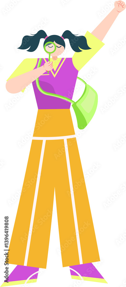 Flat Style Character Illustration Flat Style Character Illustration