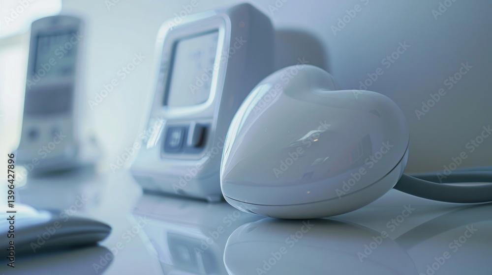 High-tech heart and blood pressure monitoring for smart health living.. High-tech heart and blood pressure monitoring for smart health living..
