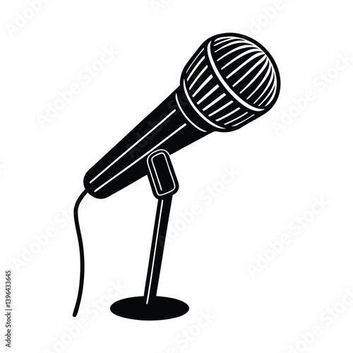 Classroom microphone icon for audio equipment or teaching tools