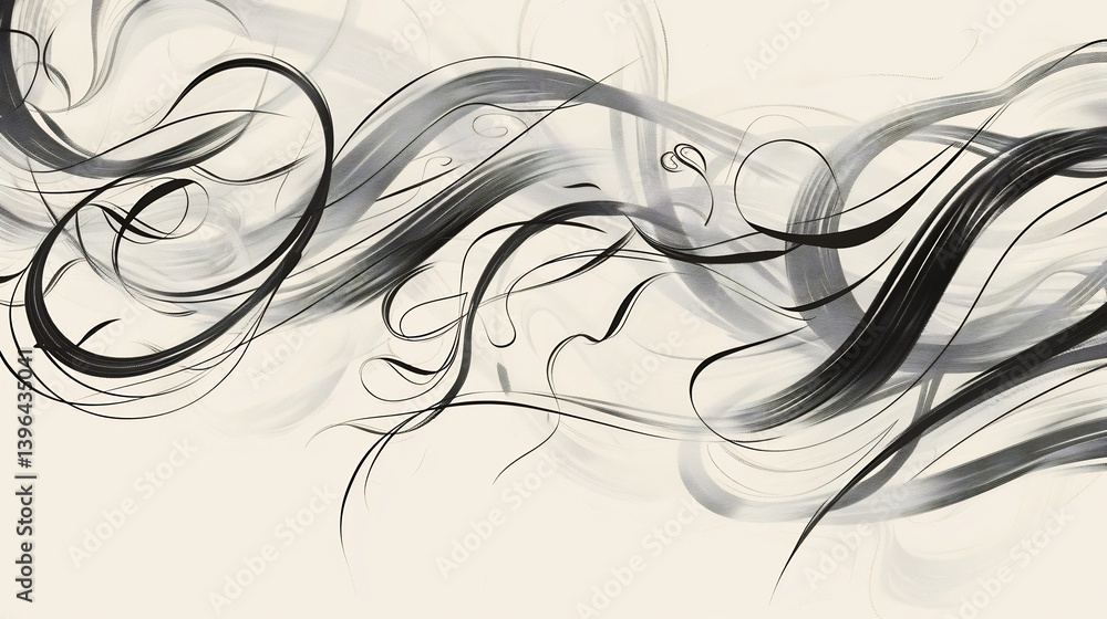 Fototapeta premium Elegant calligraphy style typography background flowing cursive fonts perfect for wedding invitations luxury brands and creative design projects looking for a sophisticated text based visual