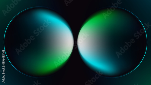 Futuristic Abstract Gradient Background with Purple and Blue Glow