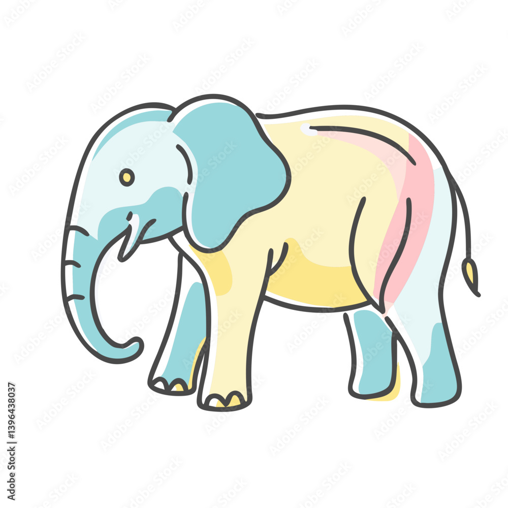 elephant icon, elephant vector illustration-simple illustration of elephant, perfect for elephant logos and icons elephant icon, elephant vector illustration-simple illustration of elephant, perfect for elephant logos and icons