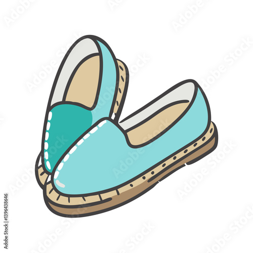 espadrilles icon, espadrilles vector illustration-simple illustration of espadrilles, perfect for espadrilles logos and icons