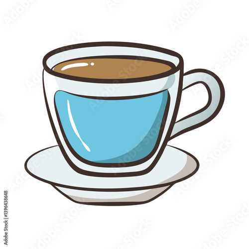 espresso cup icon, espresso cup vector illustration-simple illustration of espresso cup, perfect for espresso cup logos and icons