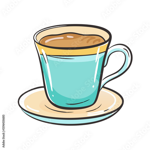 espresso cup icon, espresso cup vector illustration-simple illustration of espresso cup, perfect for espresso cup logos and icons