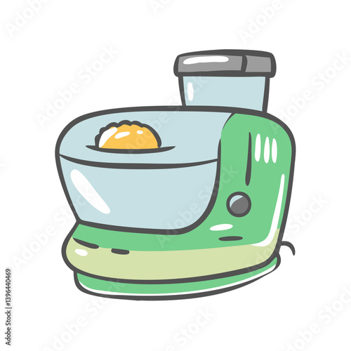 food processor icon, food processor vector illustration-simple illustration of food processor, perfect for food processor logos and icons