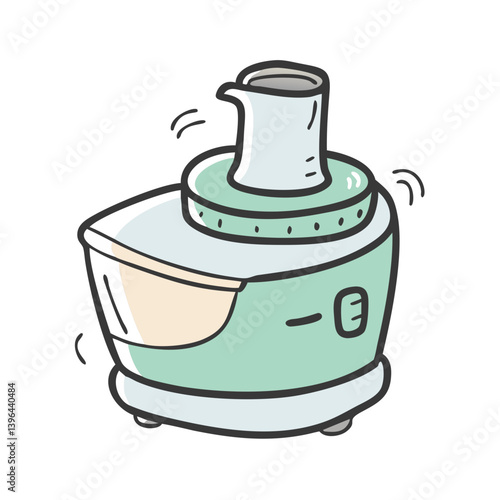 food processor icon, food processor vector illustration-simple illustration of food processor, perfect for food processor logos and icons