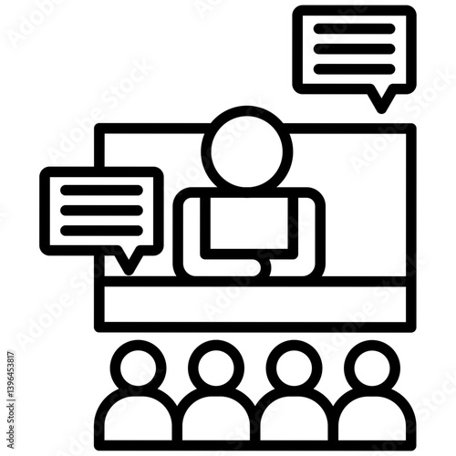 Teleconference Icon