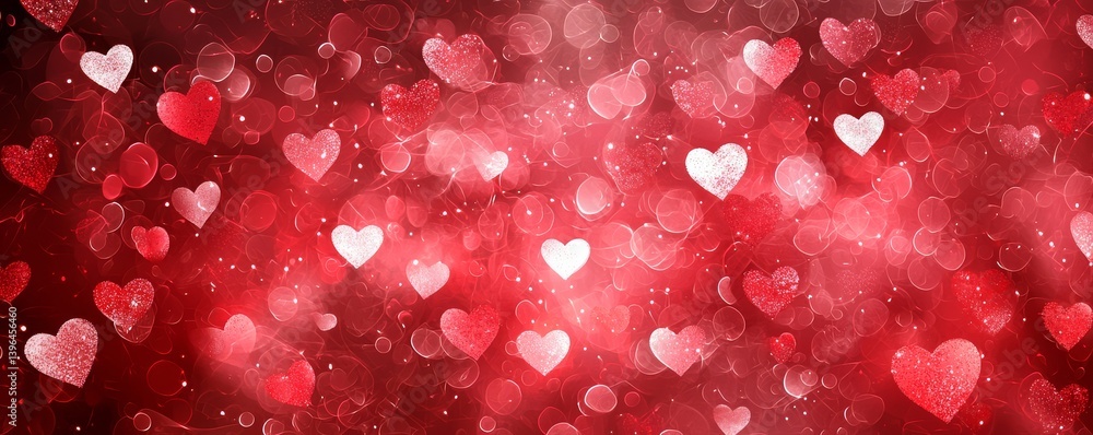 Perfect backdrop for Valentine's Day celebrations.