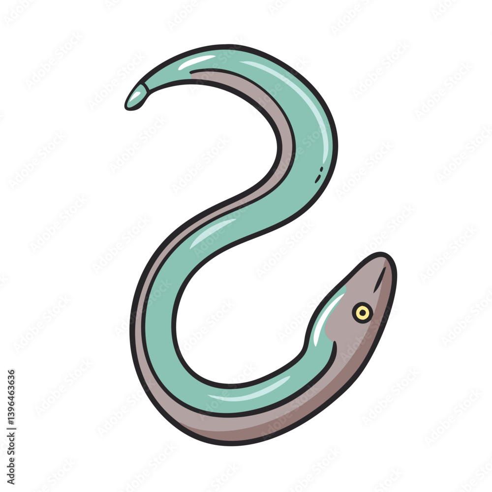 hagfish icon, hagfish vector illustration-simple illustration of hagfish, perfect for hagfish logos and icons hagfish icon, hagfish vector illustration-simple illustration of hagfish, perfect for hagfish logos and icons