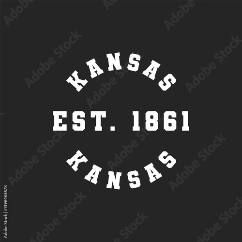 Kansas Perfect for t shirt design