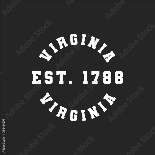 Virginia Perfect for t shirt design