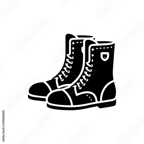 Boots for Kentucky Derby icon with transparent background