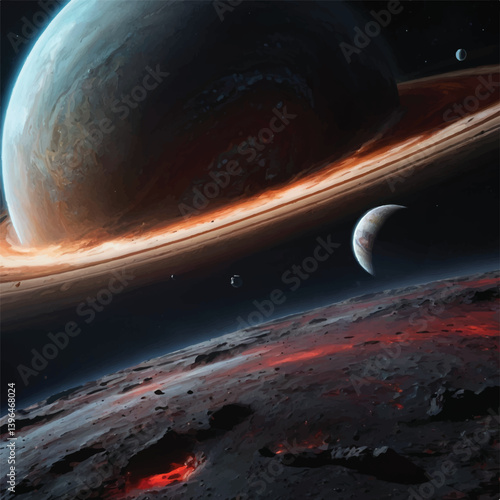 a galactic panorama and epic of exploration space