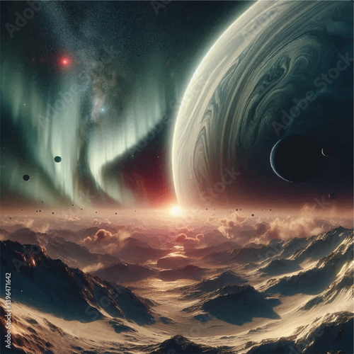 a galactic panorama and epic of exploration space