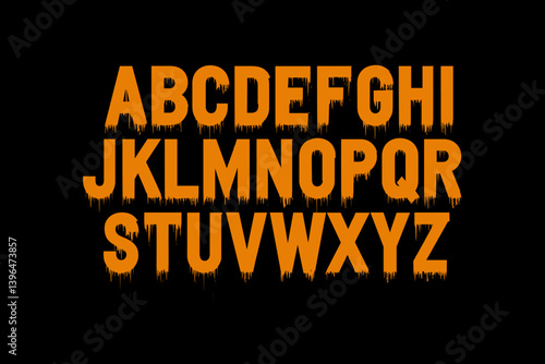 OrangeDrip - Gothic Dripping Font

A bold, dripping gothic font with an orange hue for horror designs.
