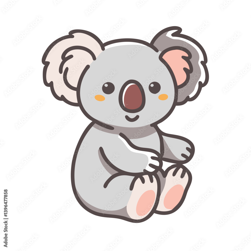 koala icon, koala vector illustration-simple illustration of koala, perfect for koala logos and icons koala icon, koala vector illustration-simple illustration of koala, perfect for koala logos and icons