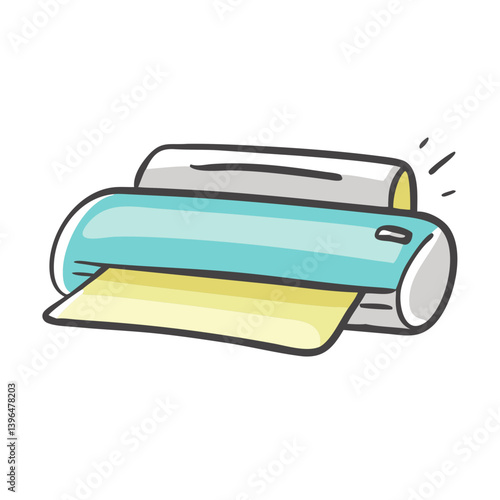 laminator icon, laminator vector illustration-simple illustration of laminator, perfect for laminator logos and icons