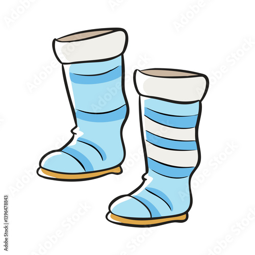leg warmers icon, leg warmers vector illustration-simple illustration of leg warmers, perfect for leg warmers logos and icons