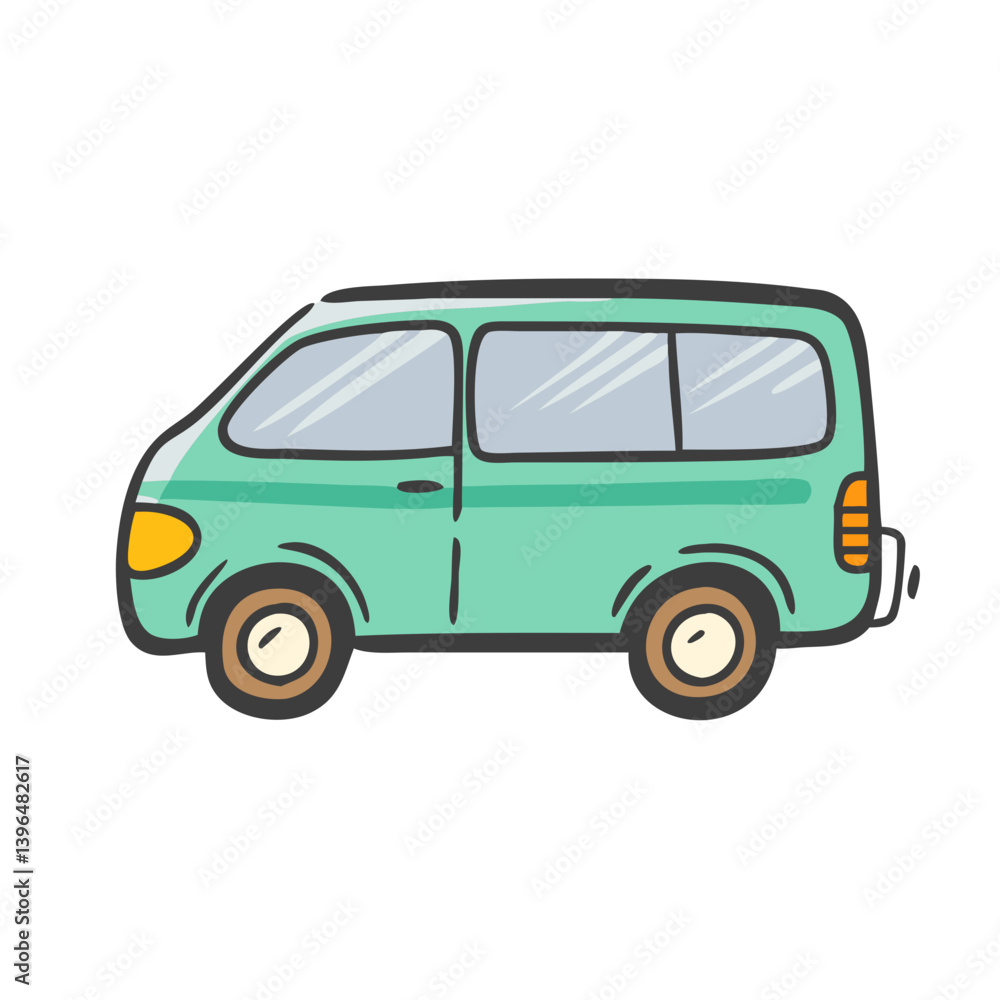minivan icon, minivan vector illustration-simple illustration of minivan, perfect for minivan logos and icons minivan icon, minivan vector illustration-simple illustration of minivan, perfect for minivan logos and icons