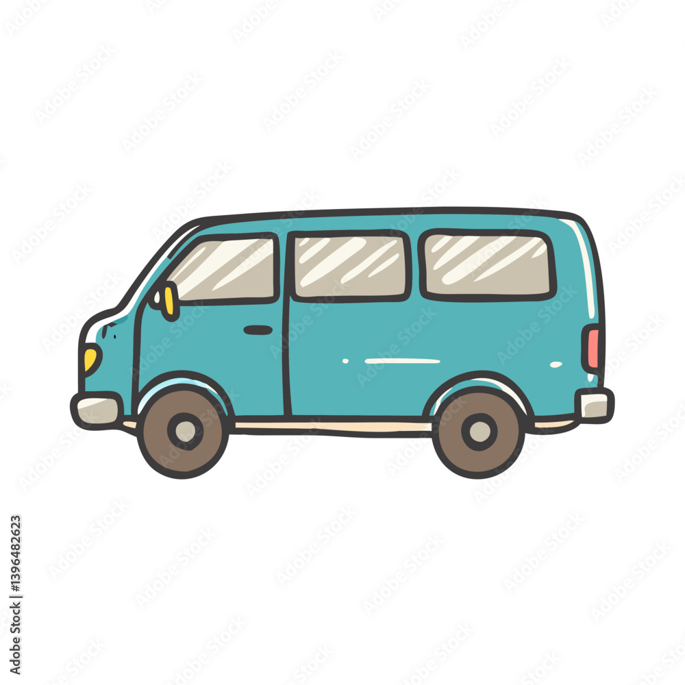 minivan icon, minivan vector illustration-simple illustration of minivan, perfect for minivan logos and icons minivan icon, minivan vector illustration-simple illustration of minivan, perfect for minivan logos and icons