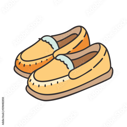 moccasins icon, moccasins vector illustration-simple illustration of moccasins, perfect for moccasins logos and icons