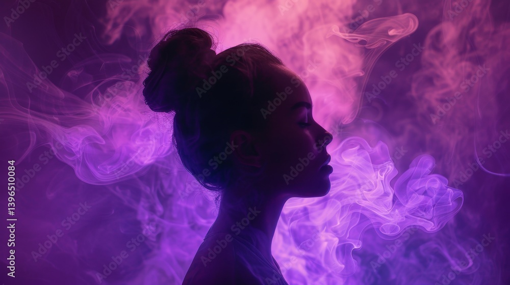 Ethereal representation of energy and spirit illuminated by vibrant colors and glowing aura Ethereal representation of energy and spirit illuminated by vibrant colors and glowing aura