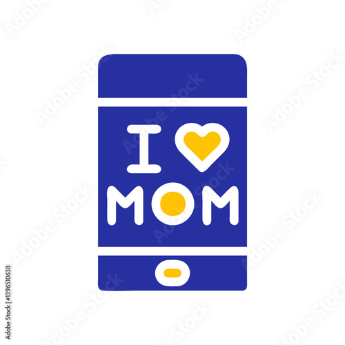 Digital Love Message for Mothers on Smartphone