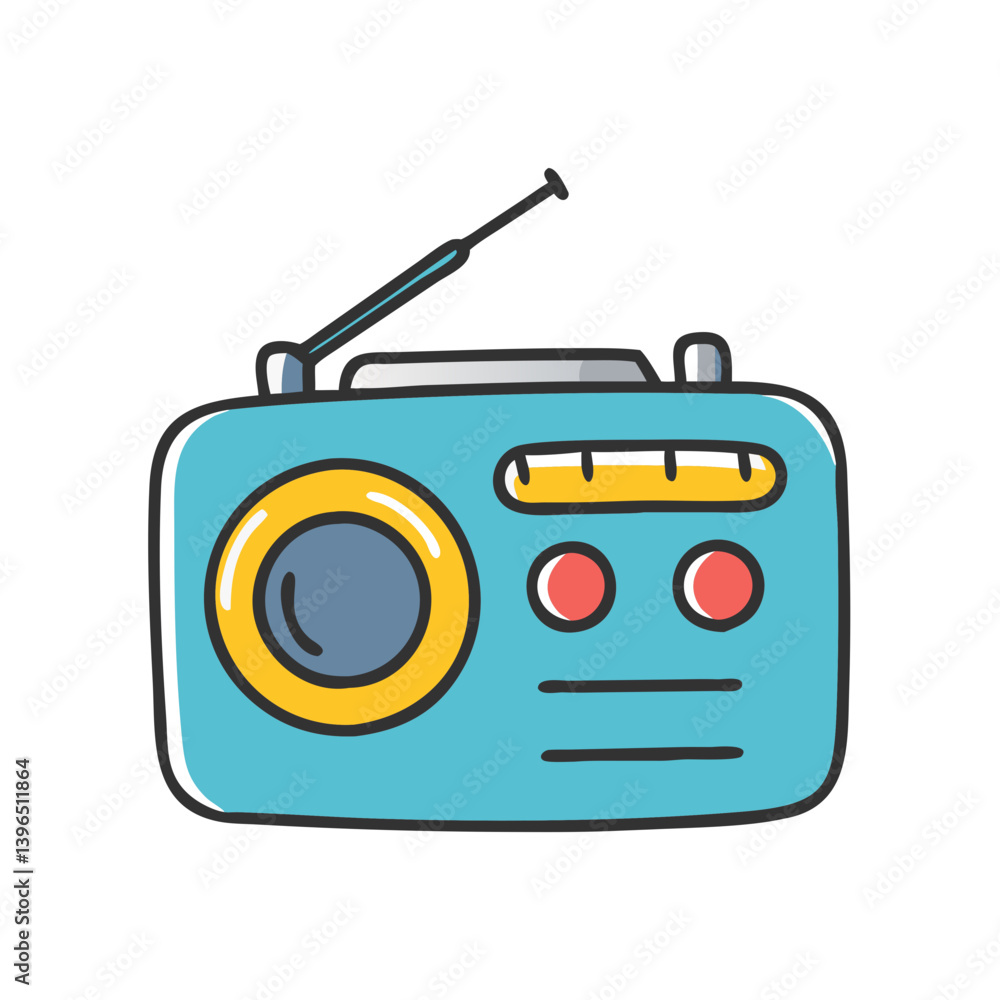 portable radio icon, portable radio vector illustration-simple illustration of portable radio, perfect for portable radio logos and icons portable radio icon, portable radio vector illustration-simple illustration of portable radio, perfect for portable radio logos and icons